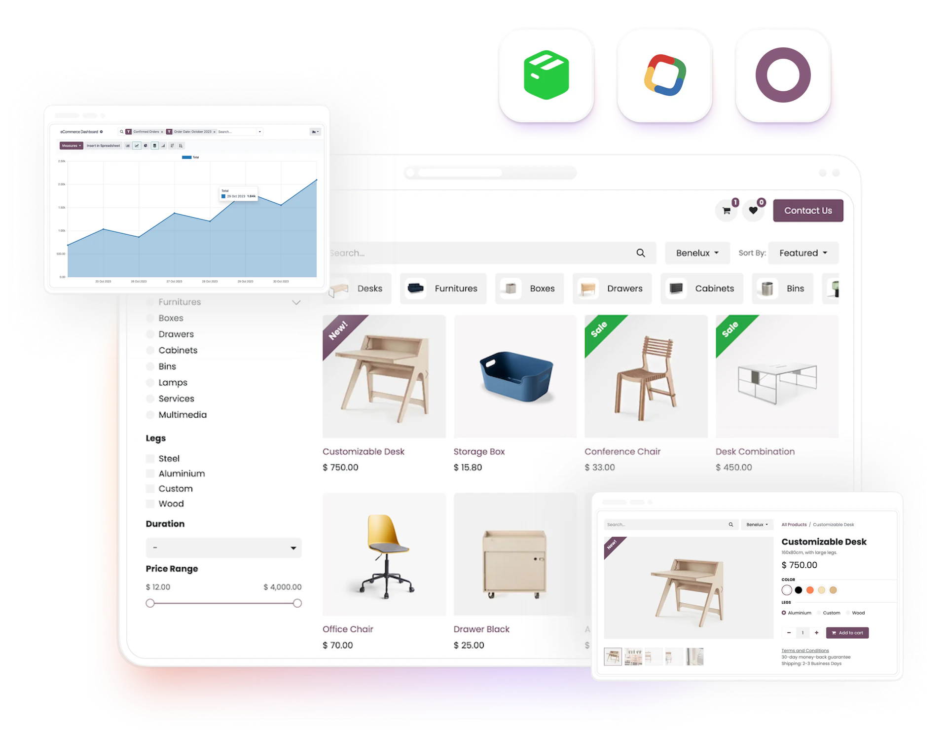 Retail ERP — POS, omnichannel inventory, loyalty across channels