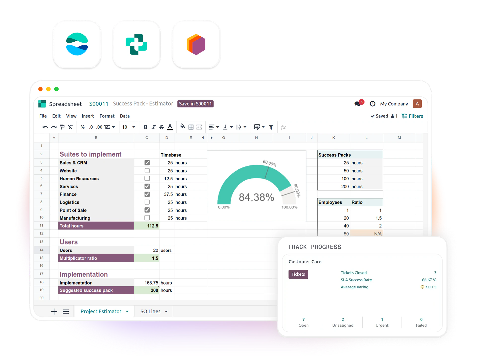 Odoo Accounting — POS receipt, autonomous reporting, vendor credit note